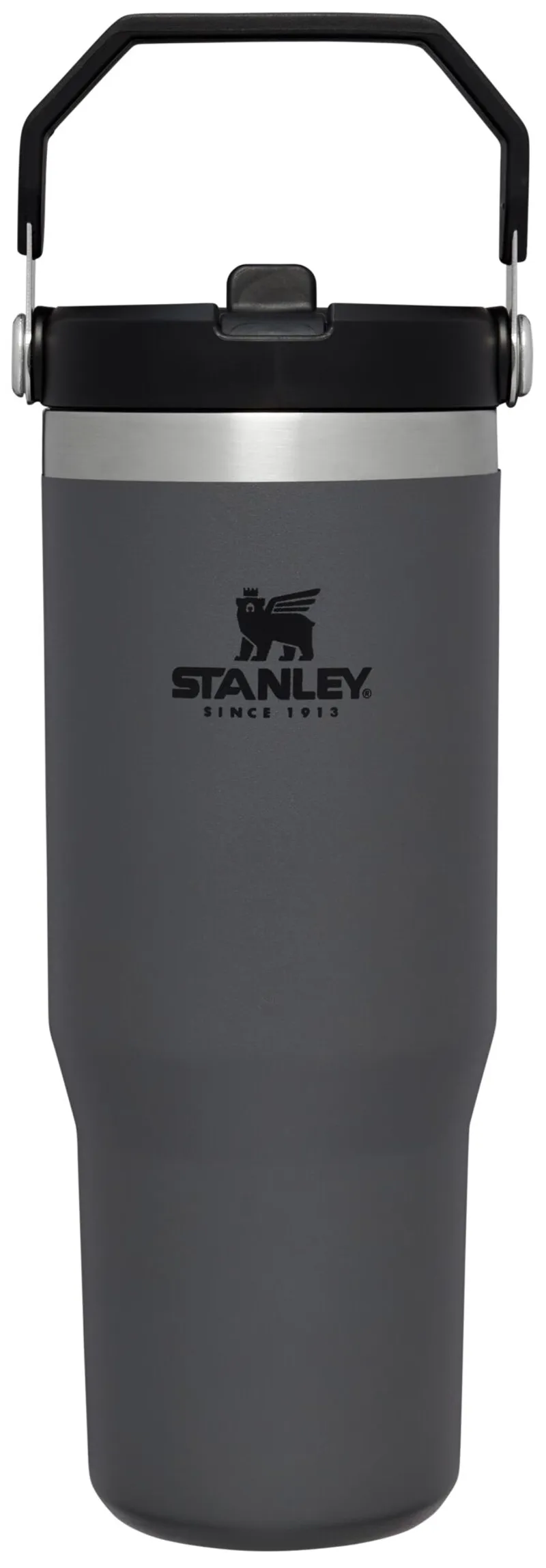 Stanley Classic Iceflow Flip Straw Tumbler 0.89L Charcoal